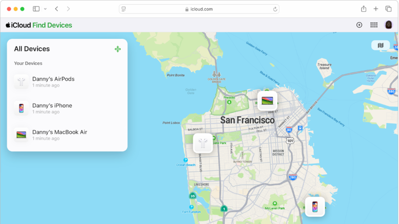 tìm lại iPhone bị mất hình 4