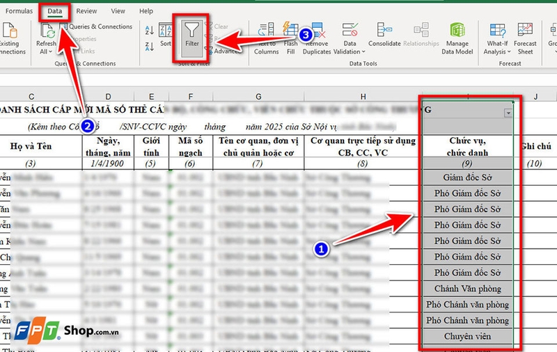 Tìm tên trong Excel - 04