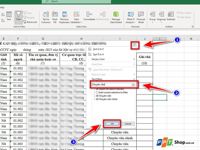 Tìm tên trong Excel - 03