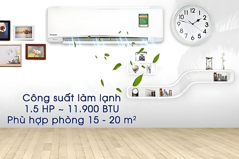 tính công suất điều hòa theo m2