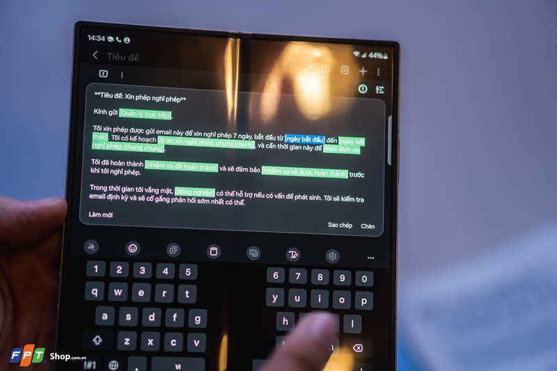 Tính năng AI trên Samsung Galaxy Z Fold6 (hình 12)