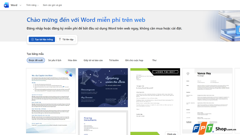 Kiểm tra chính tả bằng website Microsoft Word