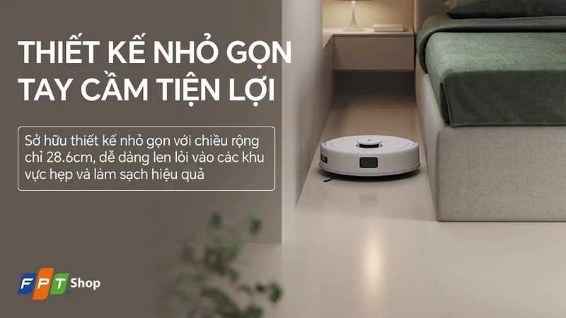 Robot hút bụi lau nhà Ecovacs Deebot Mini