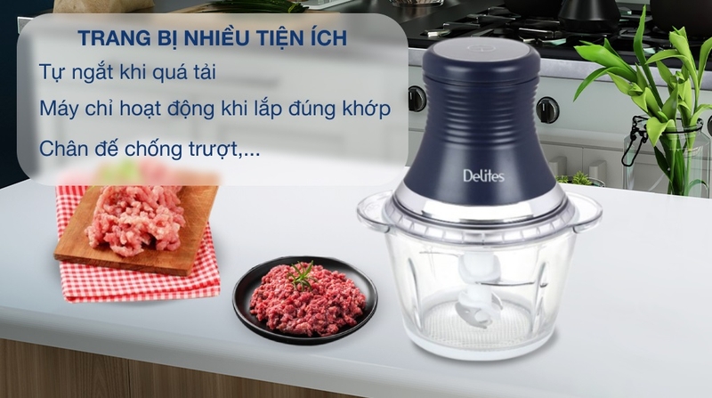 tính năng máy xay chỉ hoạt động khi đúng khớp 7
