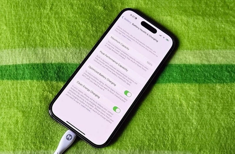 Tính năng sạc năng lượng sạch trên iPhone là gì ảnh 4