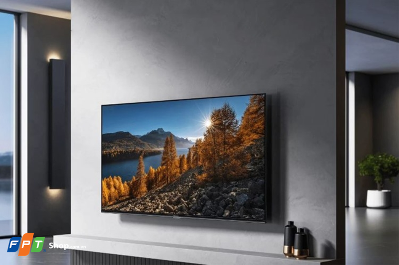 Tivi 32 inch dễ dàng lắp đặt tại không gian khiêm tốn như phòng ngủ hoặc nhà bếp