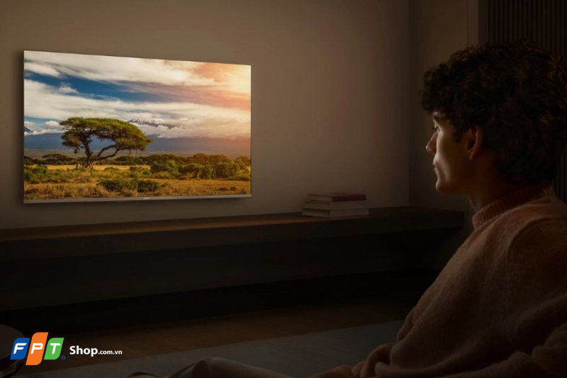 Màn hình hiển thị sắc nét của dòng tivi giá rẻ Xiaomi 43 inch L43MB-AFSEA