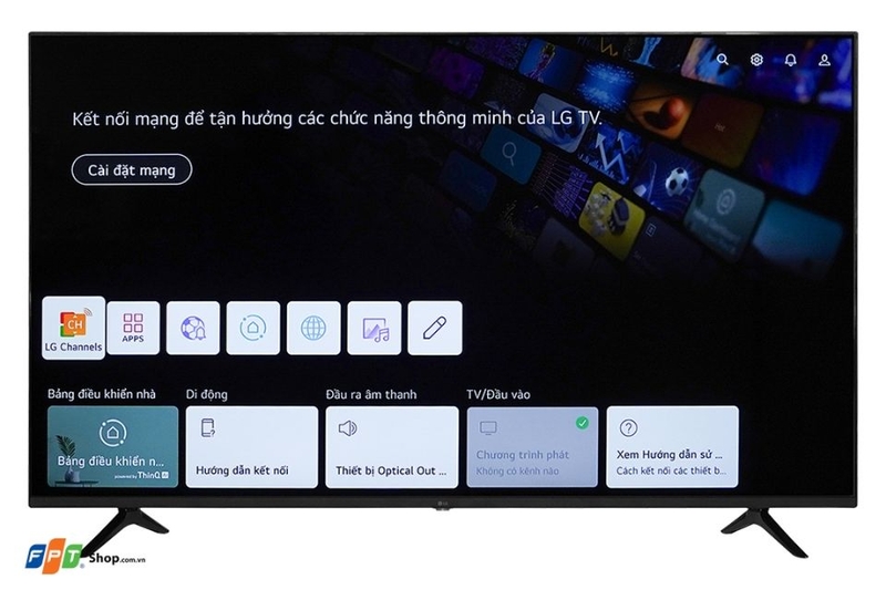 Hệ điều hành webOS 22 thông minh mang lại giao diện trực quan