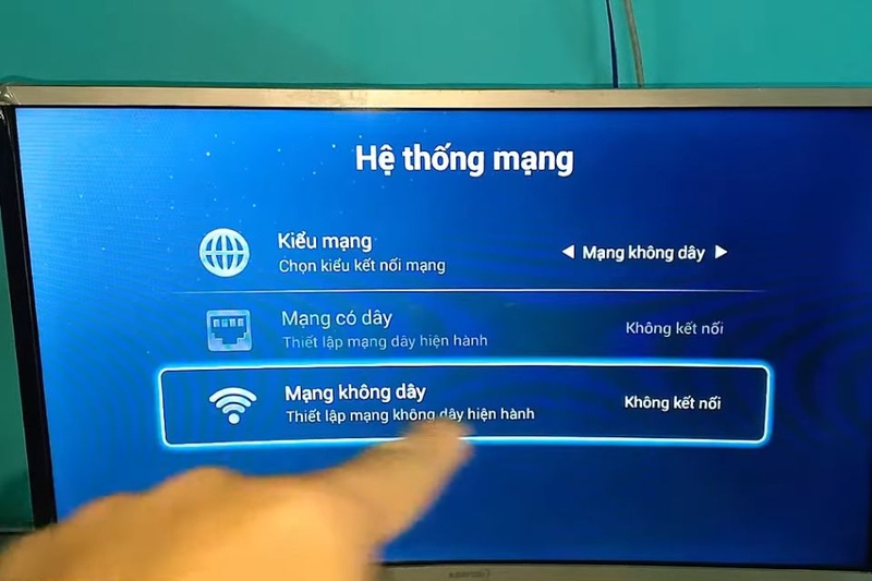 tivi asanzo không bắt được wifi (ảnh 2)