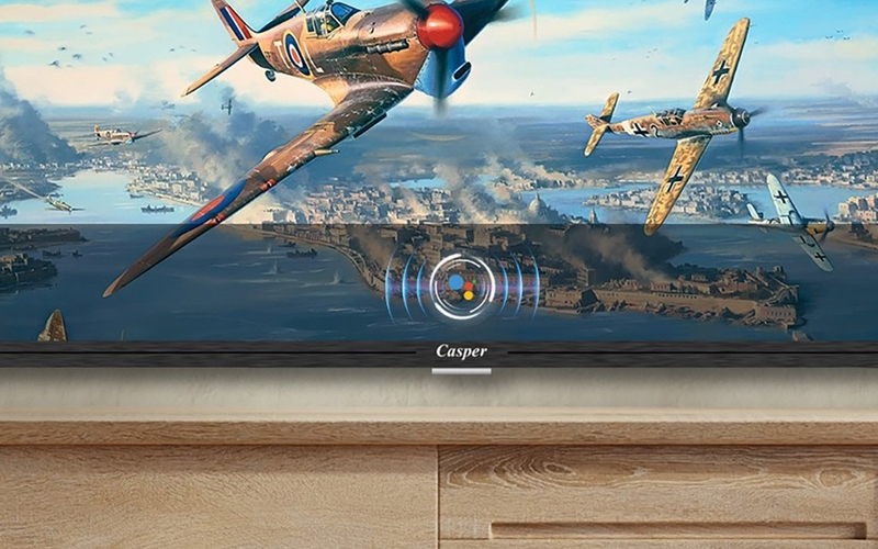 Google Assistant trên tivi Casper