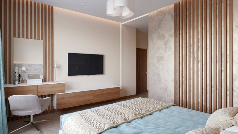 Tivi trong phòng ngủ nên có thiết kế mỏng nhẹ