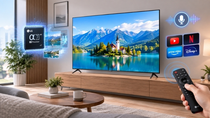 LG Smart AI TV Nano 50 inch 4K 50NU805BPSC