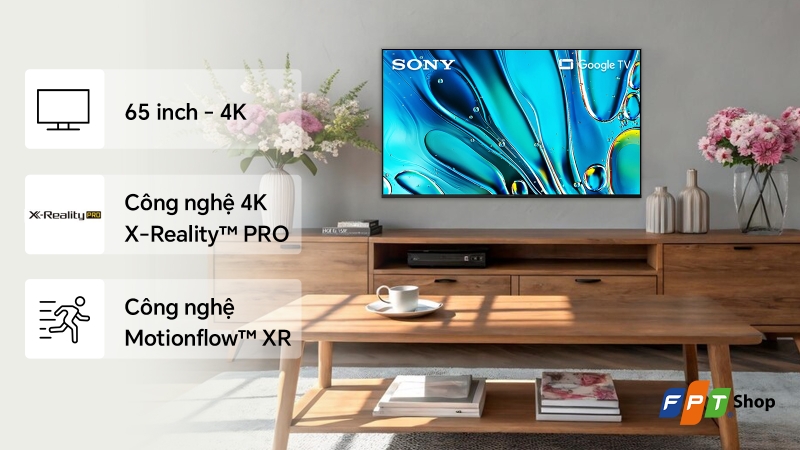 tivi sony 65 inch 4k giá bao nhiêu​ (ảnh 6)
