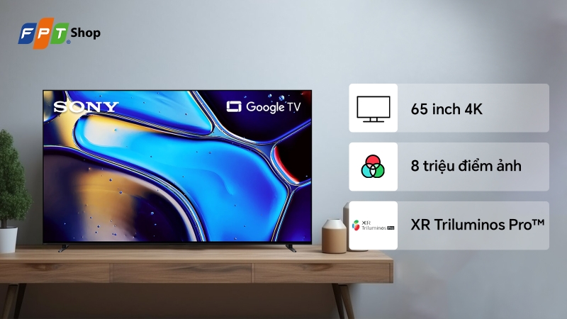 tivi sony 65 inch 4k giá bao nhiêu​ (ảnh 7)