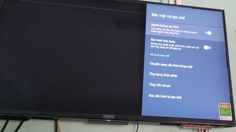 tivi sony lỗi cache ứng dụng - Hình 8