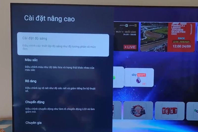 màn hình tivi tcl bị mờ (ảnh 3)