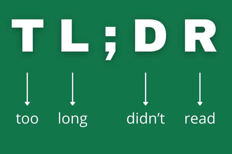 TL;DR là gì 5
