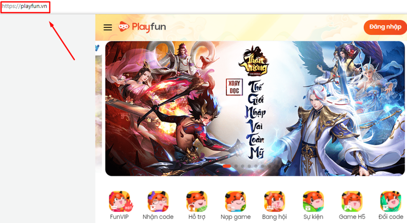 Cách nhập code game Tân Nhất Kiếm GH 1