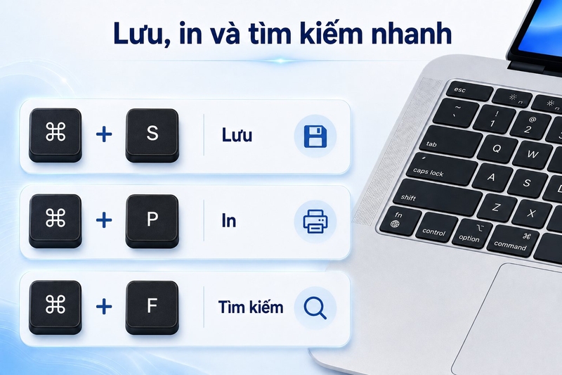 tổ hợp phím tắt Macbook ảnh 5