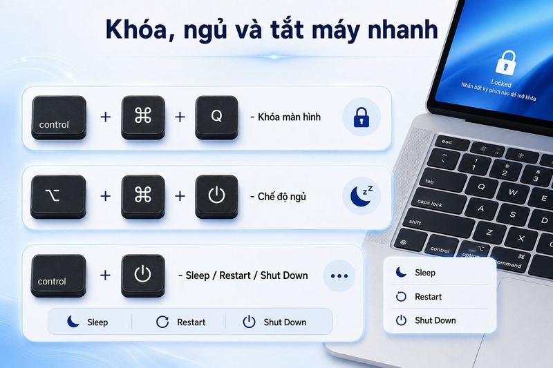 tổ hợp phím tắt Macbook ảnh 9