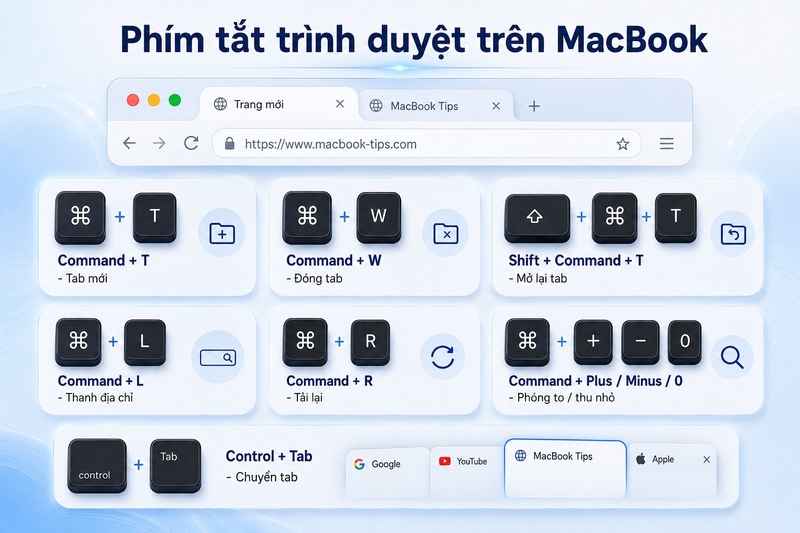 tổ hợp phím tắt Macbook ảnh 10
