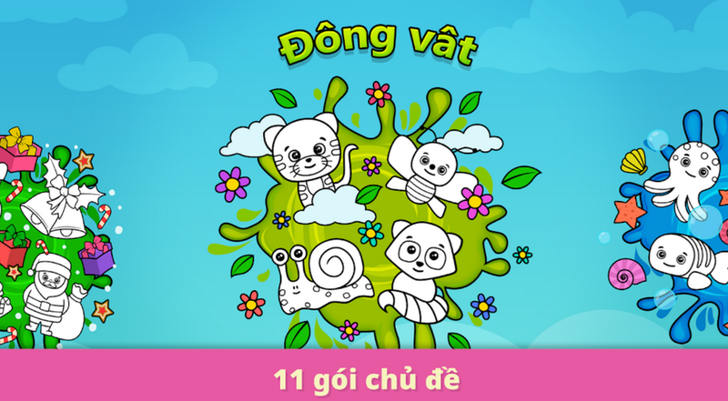 Thư viện tranh vẽ khổng lồ và 11 chủ đề