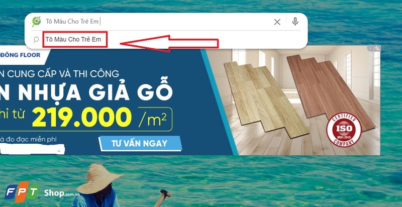 Mở trình duyệt web bạn thường dùng