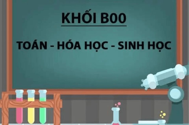Toán hóa sinh là khối gì?