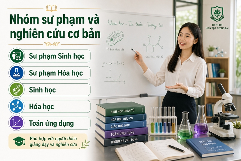 Nhóm sư phạm và nghiên cứu cơ bản