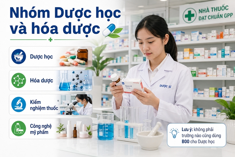 Nhóm Dược học và hóa dược