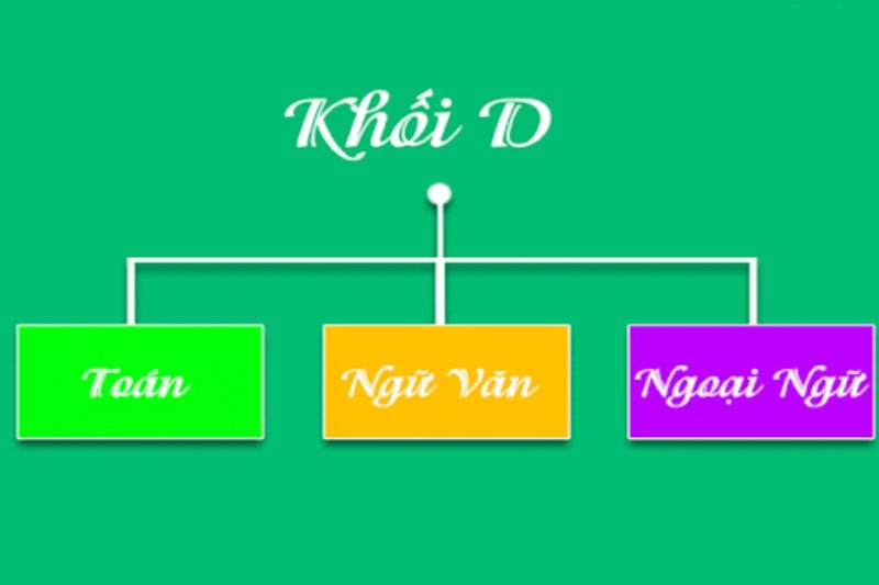 Toán, Văn, Anh là tổ hợp xét tuyển trong kỳ thi THPT Quốc gia thuộc khối D01