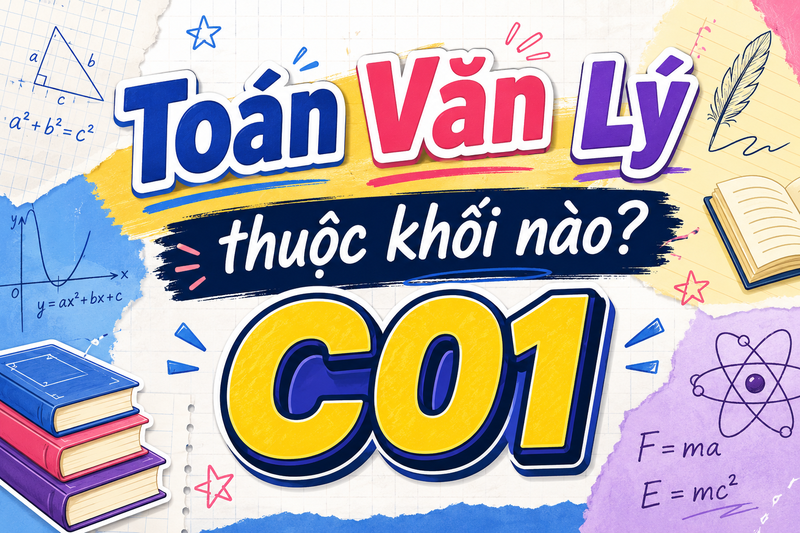 Toán Văn Lý xét được ngành gì 1