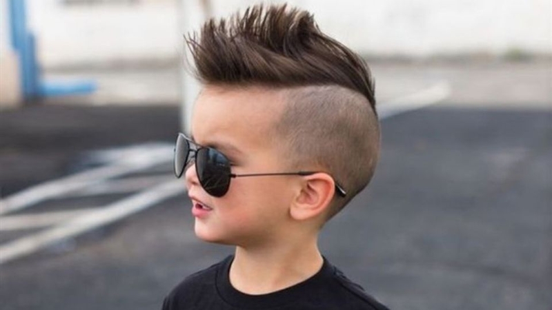 tóc Hàn Quốc cho bé trai 15