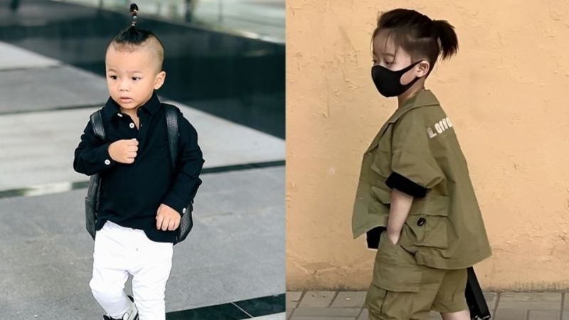 tóc Hàn Quốc cho bé trai 1