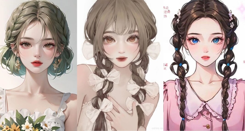 toc anime nu la toc gi