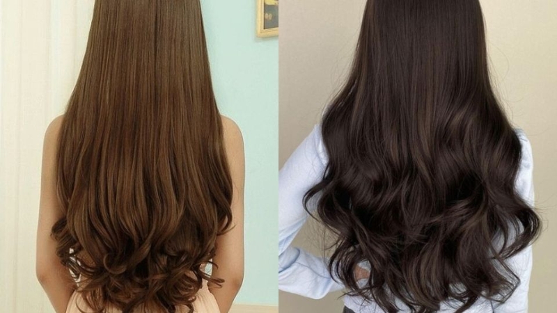 Tóc duỗi tự nhiên 6