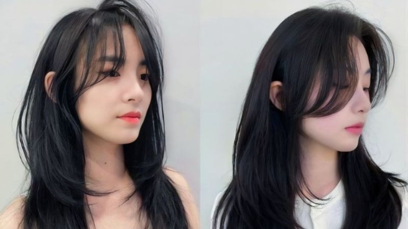 Tóc duỗi tự nhiên 12