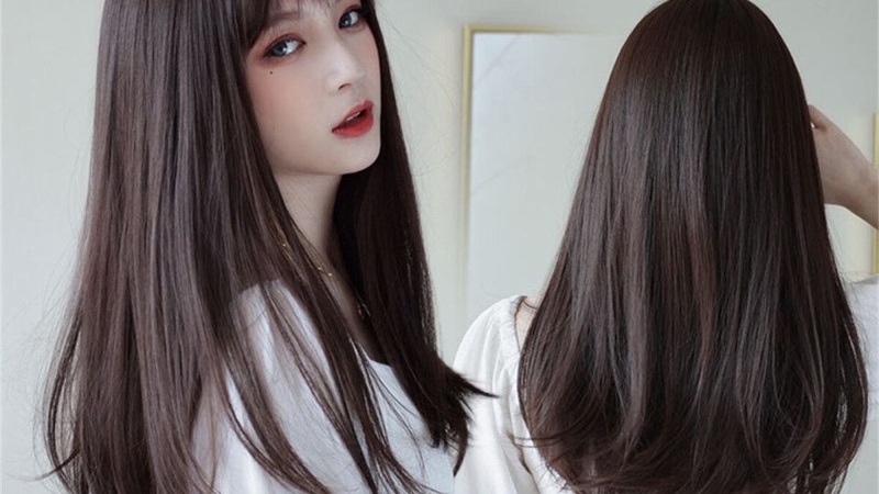 Tóc duỗi tự nhiên 14