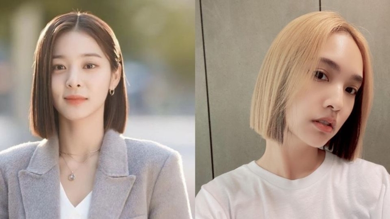 Tóc duỗi tự nhiên 13