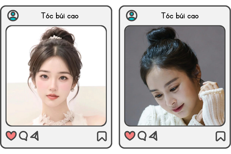 tóc Hàn Quốc nữ 1