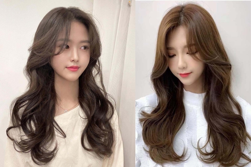 tóc mái dài hình 3