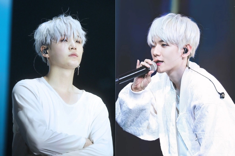 tóc màu bạch kim nam hình 1