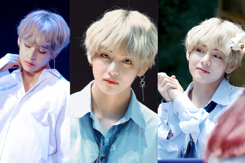 tóc màu bạch kim nam hình 2