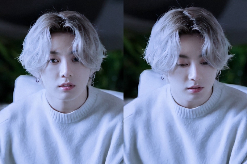 tóc màu bạch kim nam hình 3