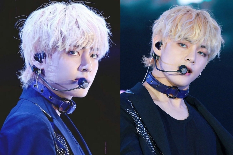 tóc màu bạch kim nam hình 5