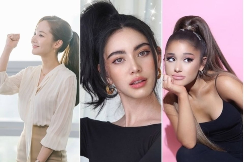 Tóc đuôi ngựa cao