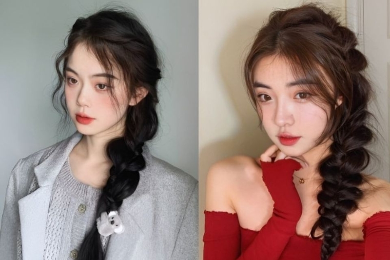 Tết tóc thành một