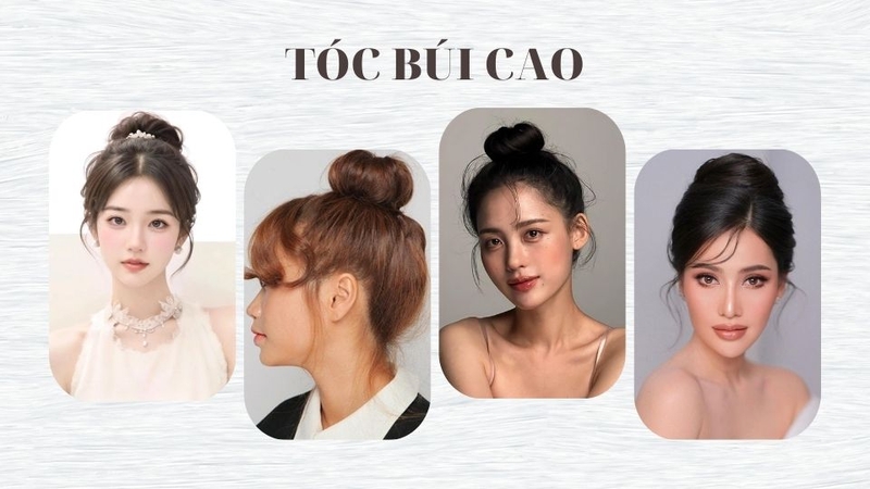 Tóc búi cao