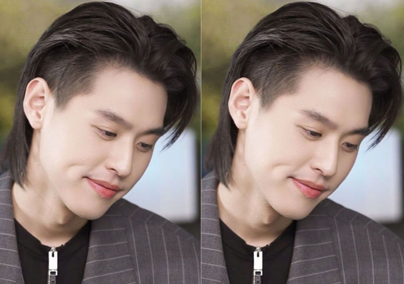 Tóc mullet dài nam - 01