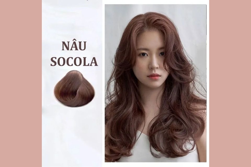 Tóc nâu socola